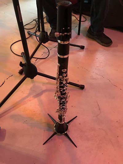 Clarinet ready to go